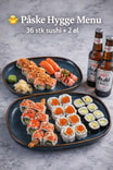 🐣 Påske Hygge Menu (36 stk. sushi + 2 øl)